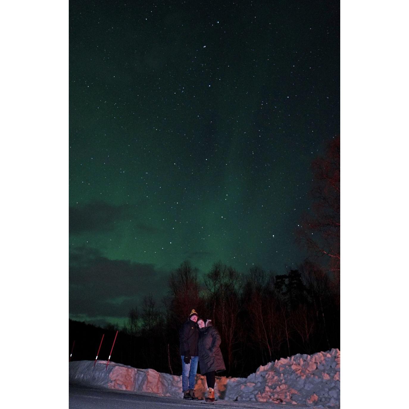 Tromso gave us this beautiful experience of seeing the northern lights!