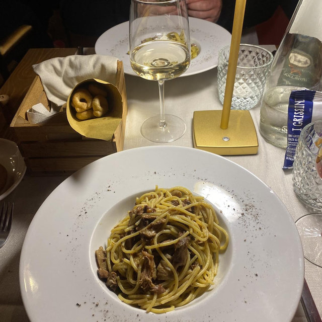 Dinner at Osteria Il Bertoldo