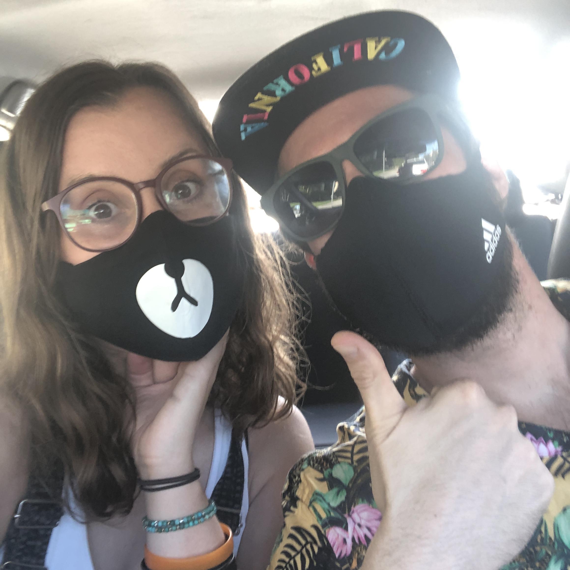 Mask or no mask we had fun!