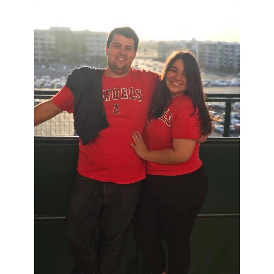 Angels game! After we move to Wyoming, we'd have to travel 4 hours to the nearest professional baseball stadium!
