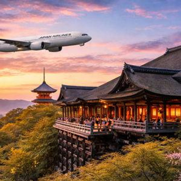 Round Trip Flights For Two to Japan!