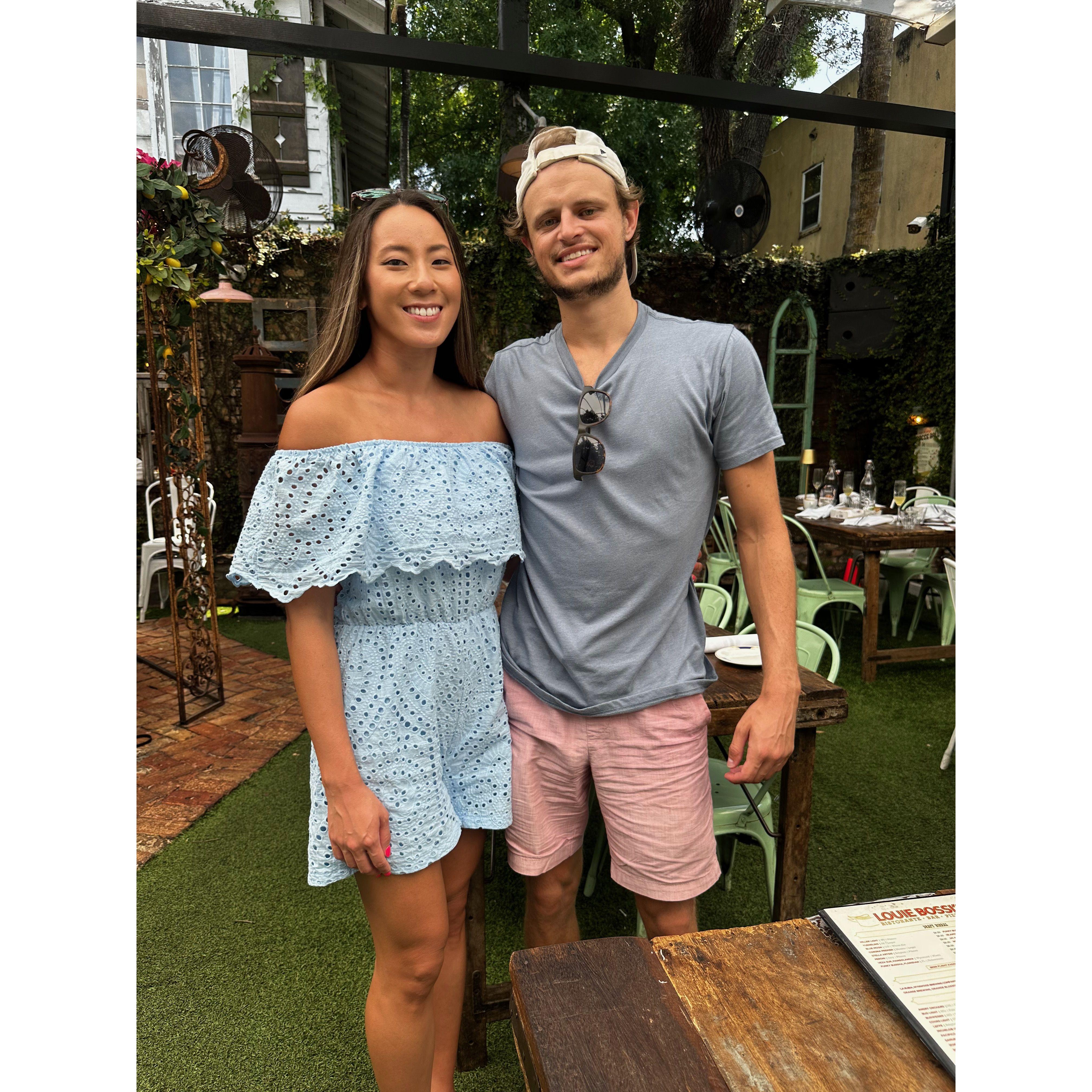 Brunch at Louie Bossi in Fort Lauderdale