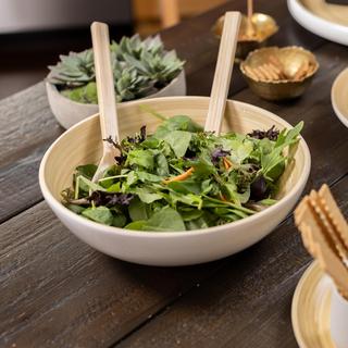 Lexa Bamboo Medium Salad Bowl