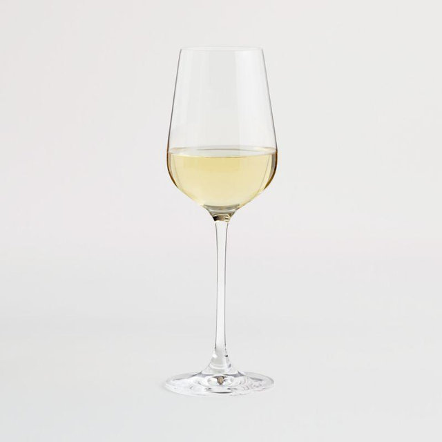 Hip White Wine Glass