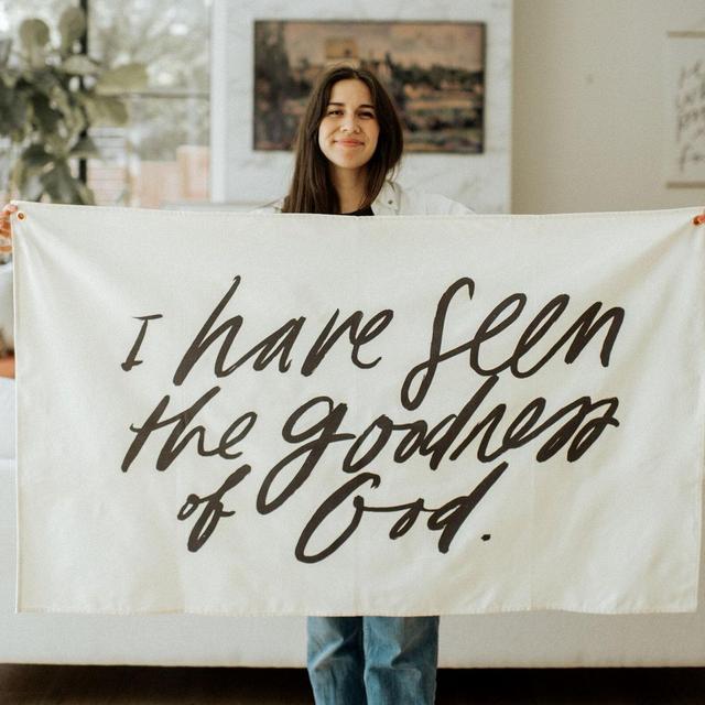 Large Canvas Banner: I Have Seen