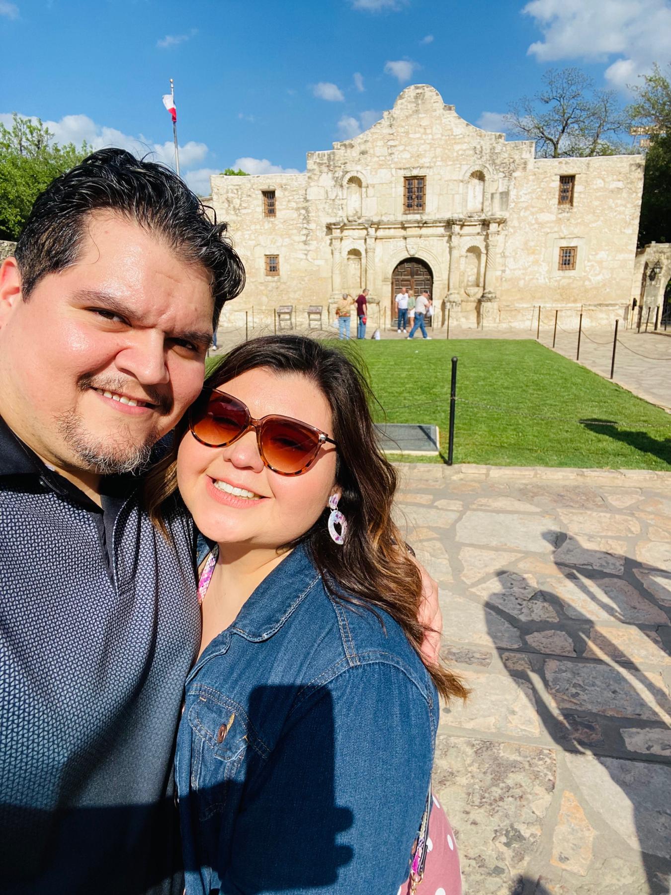 A beautiful day at the Alamo