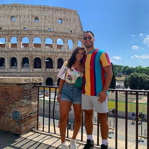 Sam & Liv's first solo trip together to Italy in September 2021.