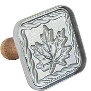 Nordic Ware Cookie Stamps, 3-Inch Squares, Silver