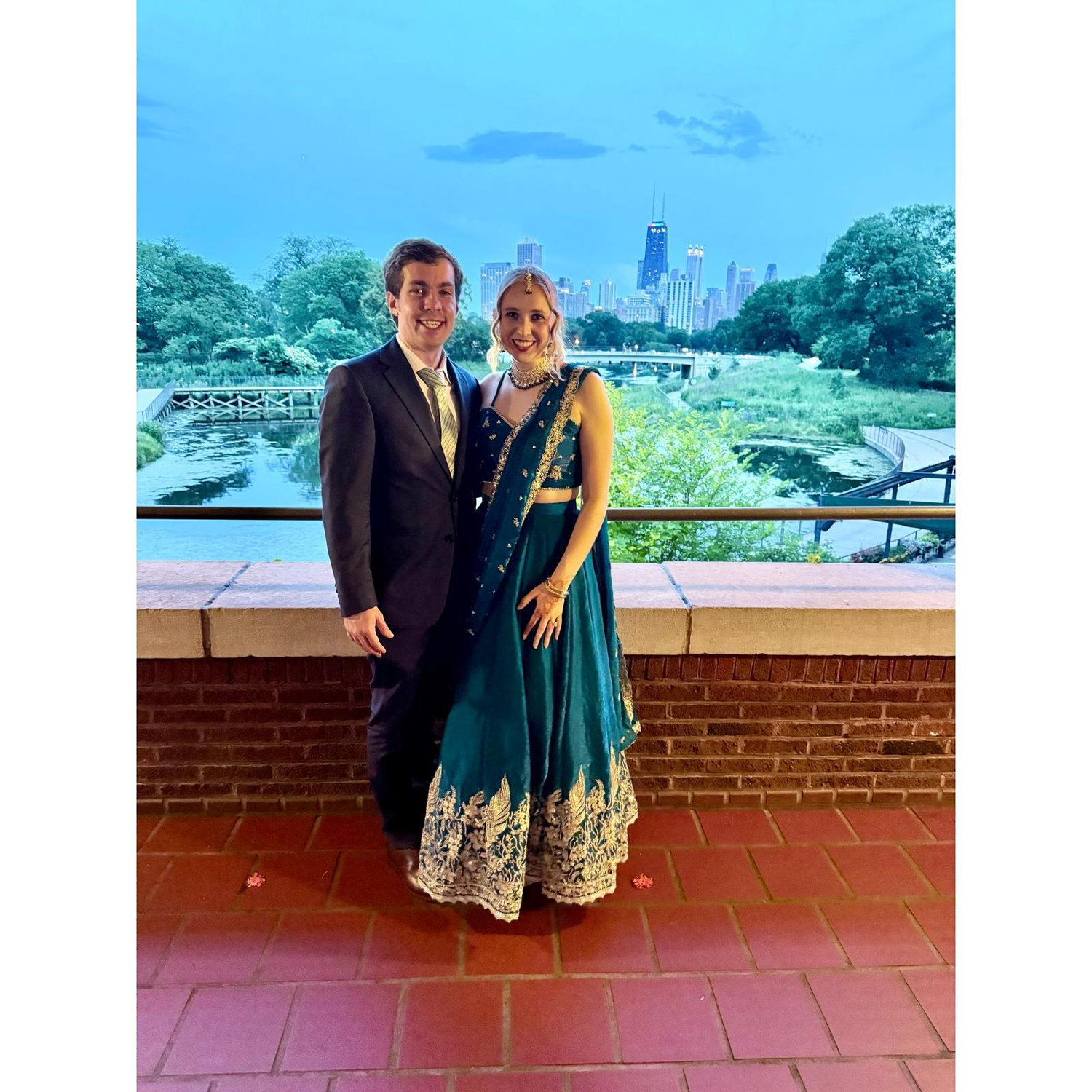Celebrating our friend, Nupur's wedding