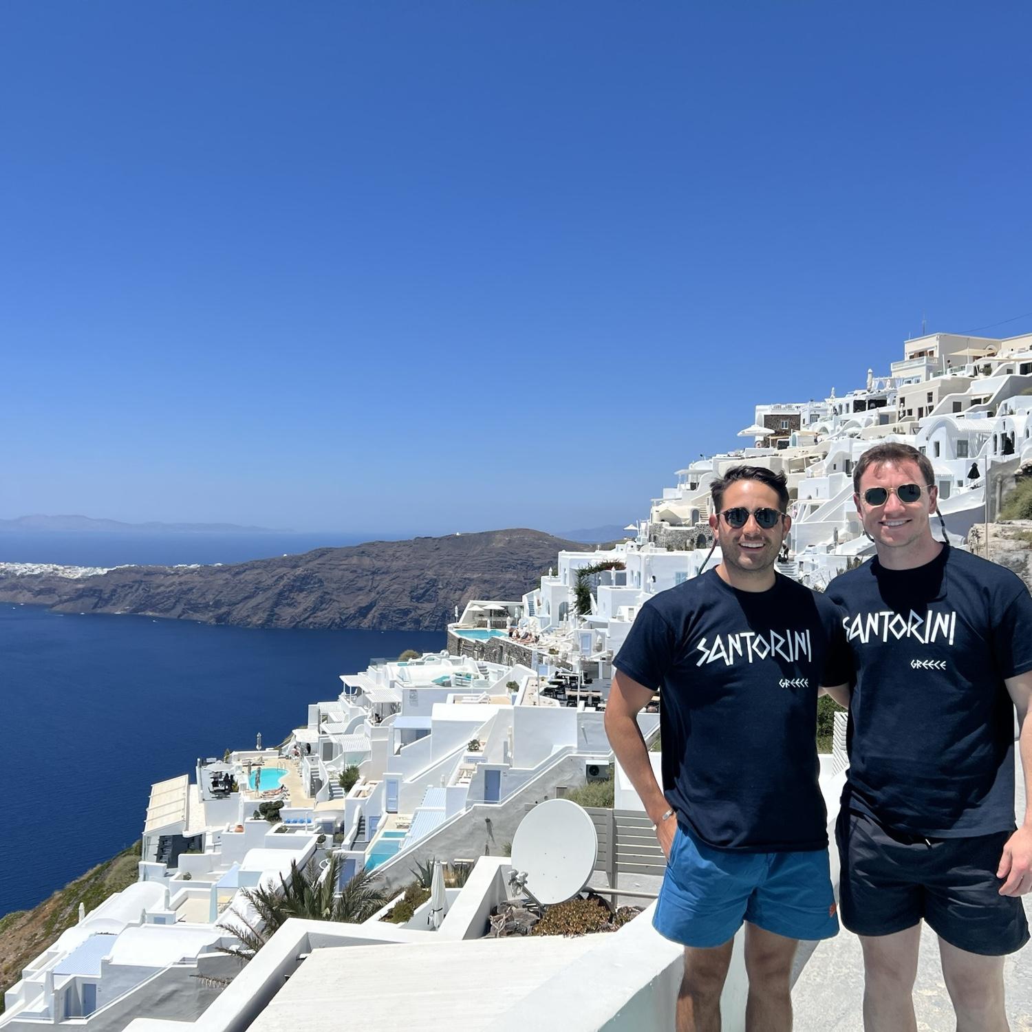Brian & John lose clothes in Greece