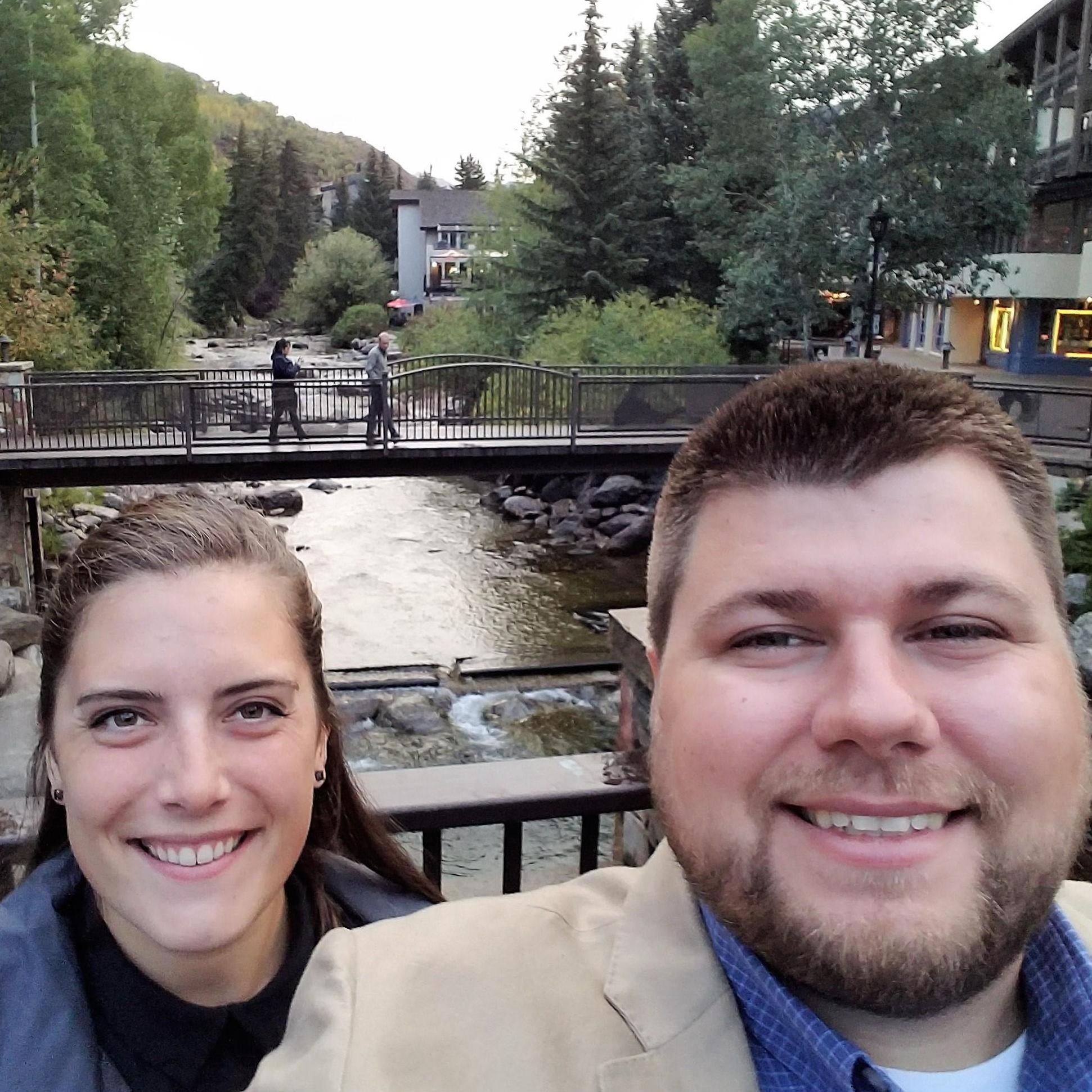 Exploring in Vail, Colorado