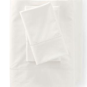 Ivory, King - 400 Thread Count Premium Supima Cotton Sateen Bed Sheet Set