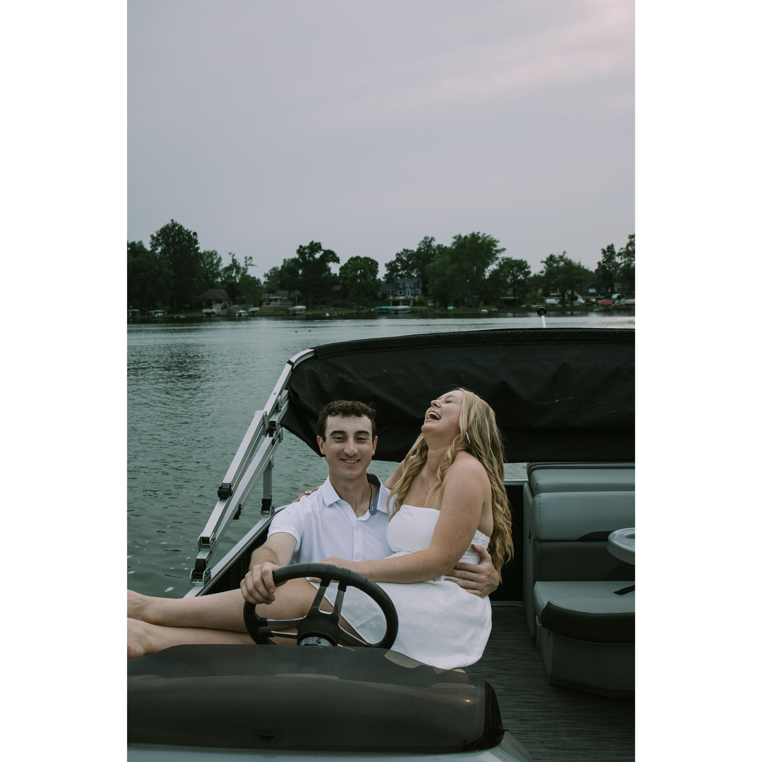 Our Engagement Photoshoot on the Lake