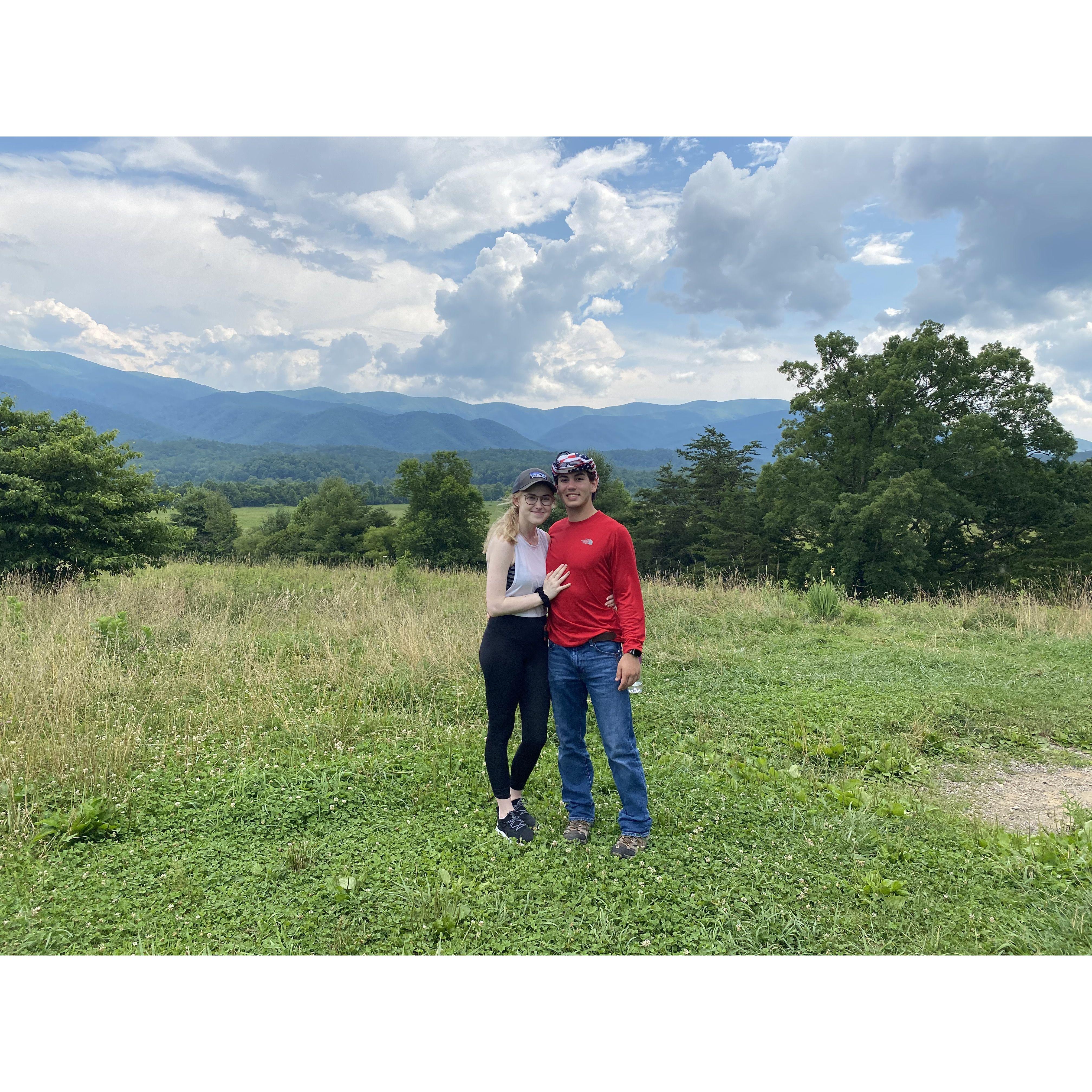 Cades cove in Gatlinburg