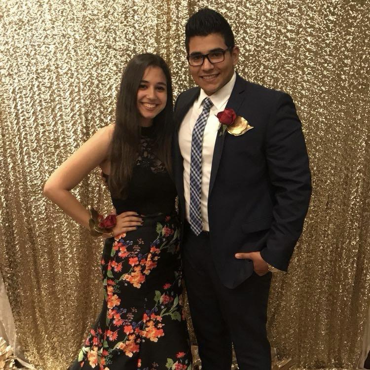 His favorite picture of us
