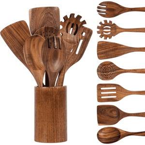 Wooden Kitchen Utensil Set