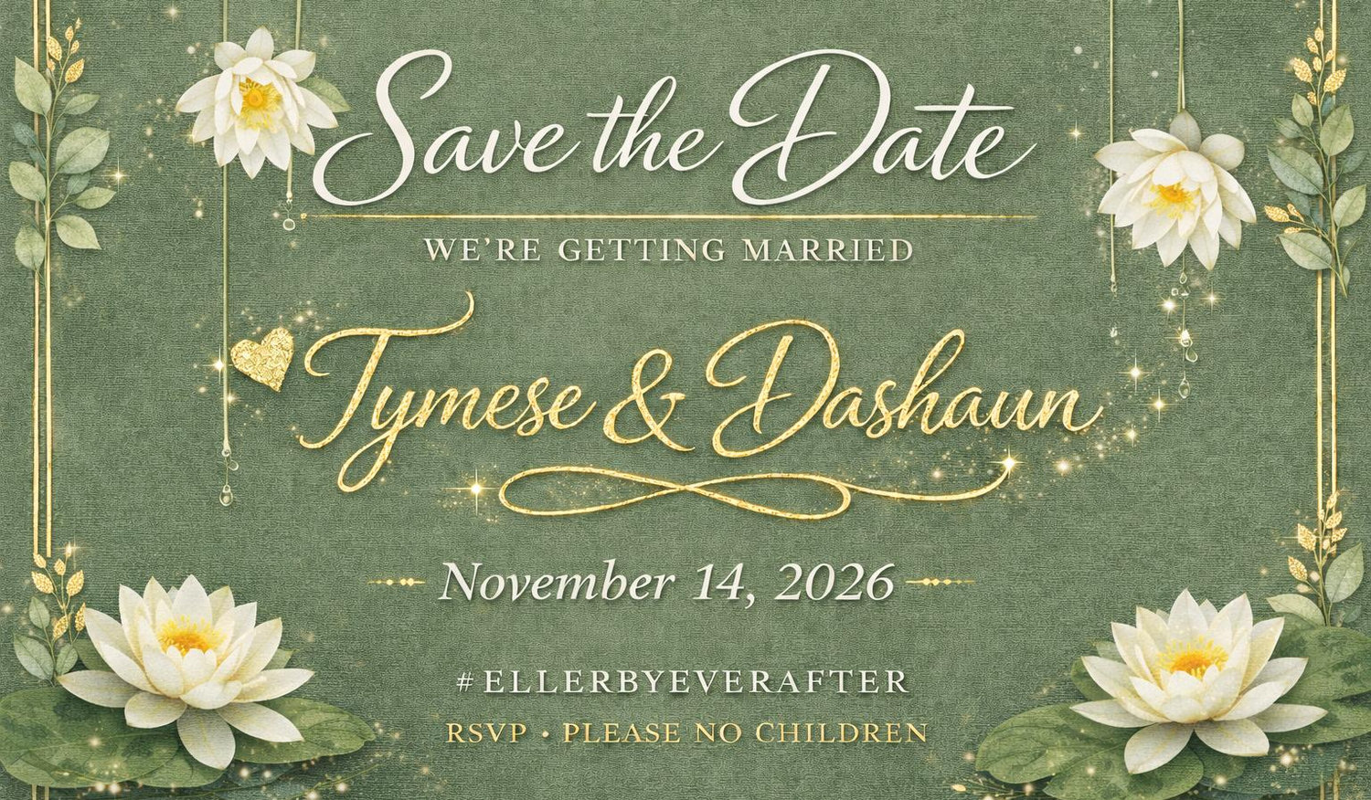 The Wedding Website of Tymese Brown and Dashaun Ellerby
