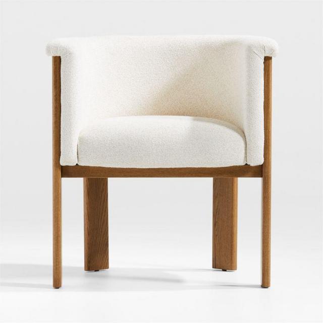 Axel Upholstered Curved Back Dining Chair