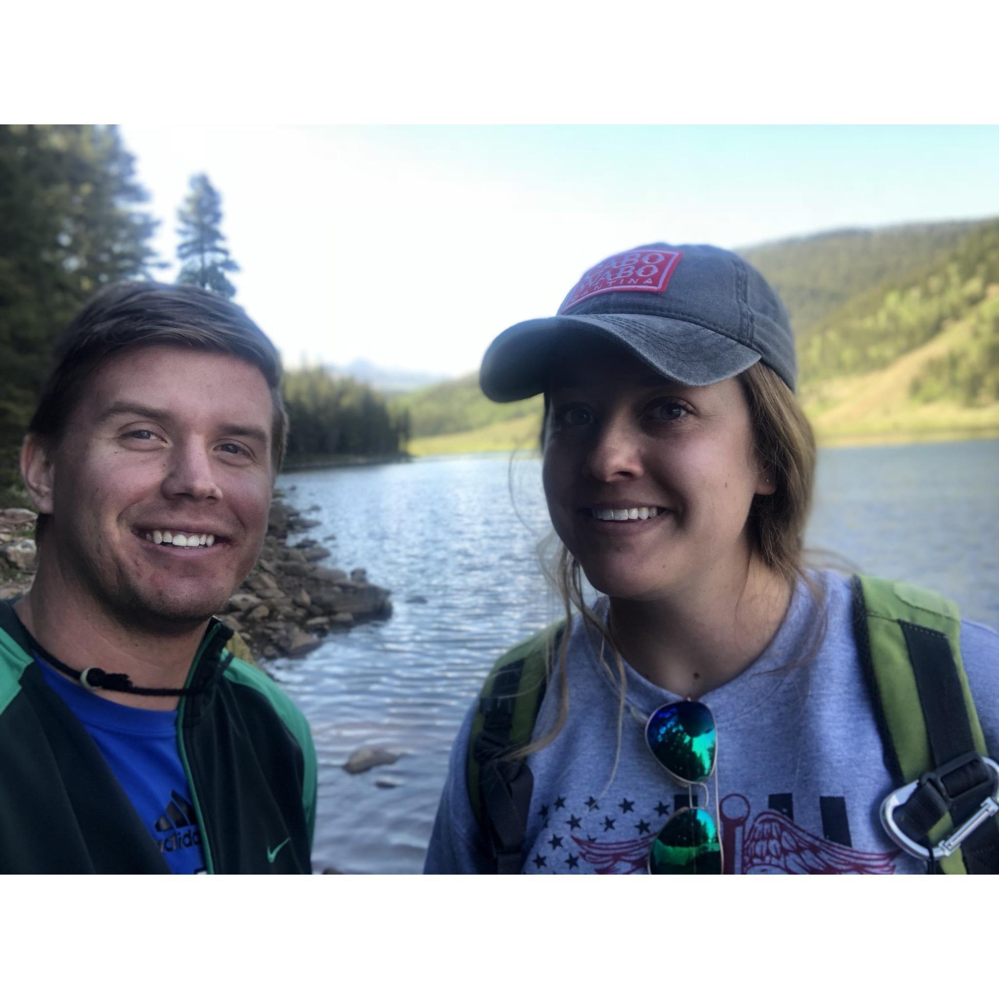 Family camping trip to Gunnison 2018