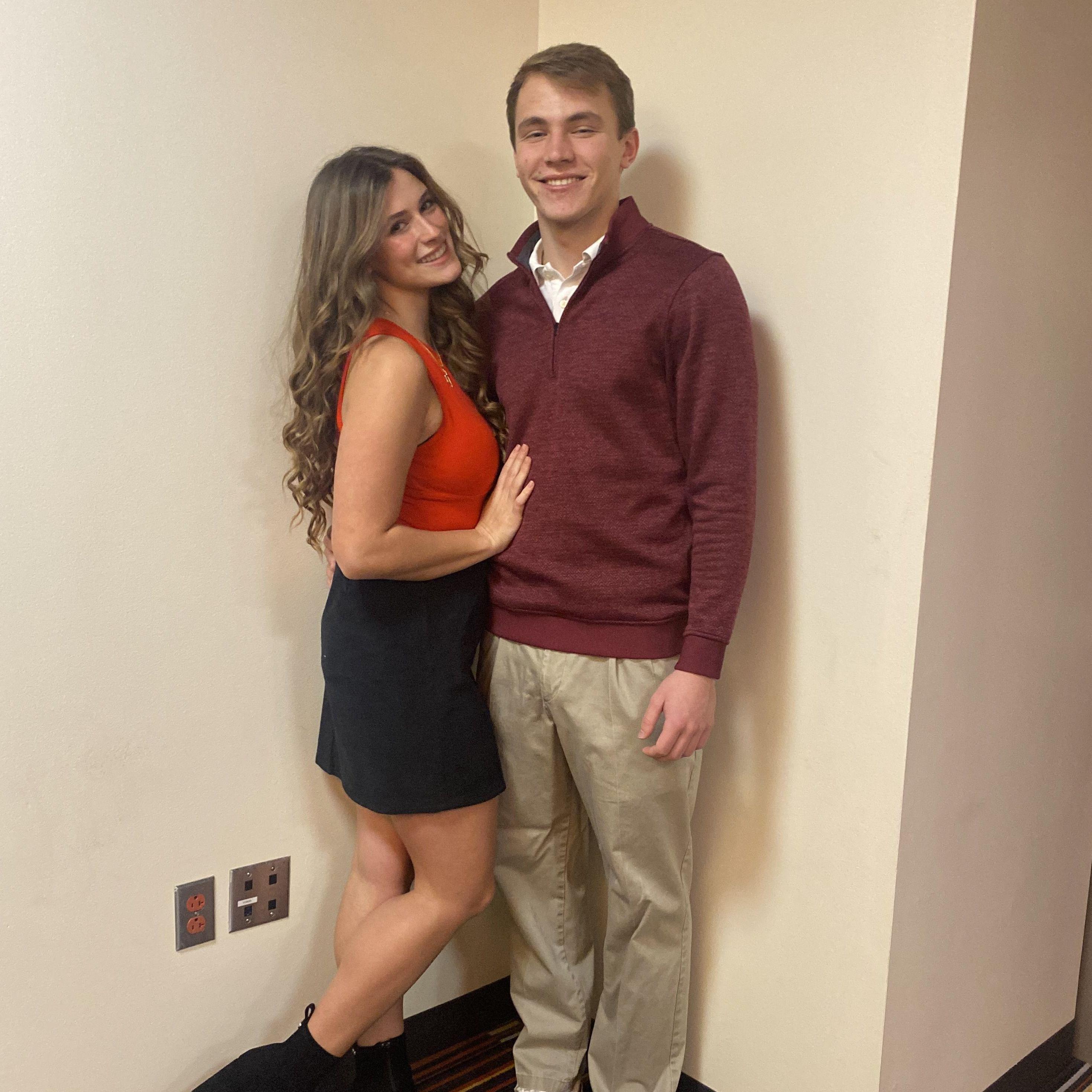 first date night on the town!