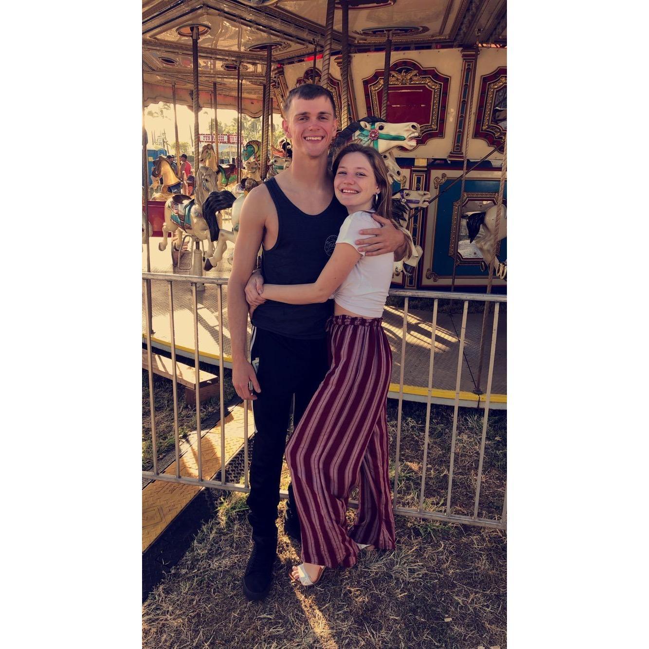 Our first date!