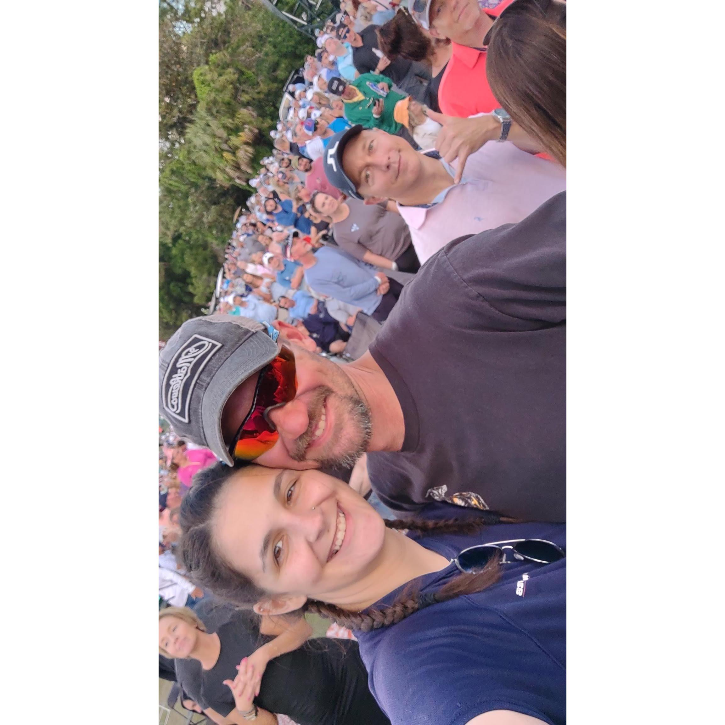 one of many concerts we saw together, my favorite being Brooks and Dunn for your birthday
