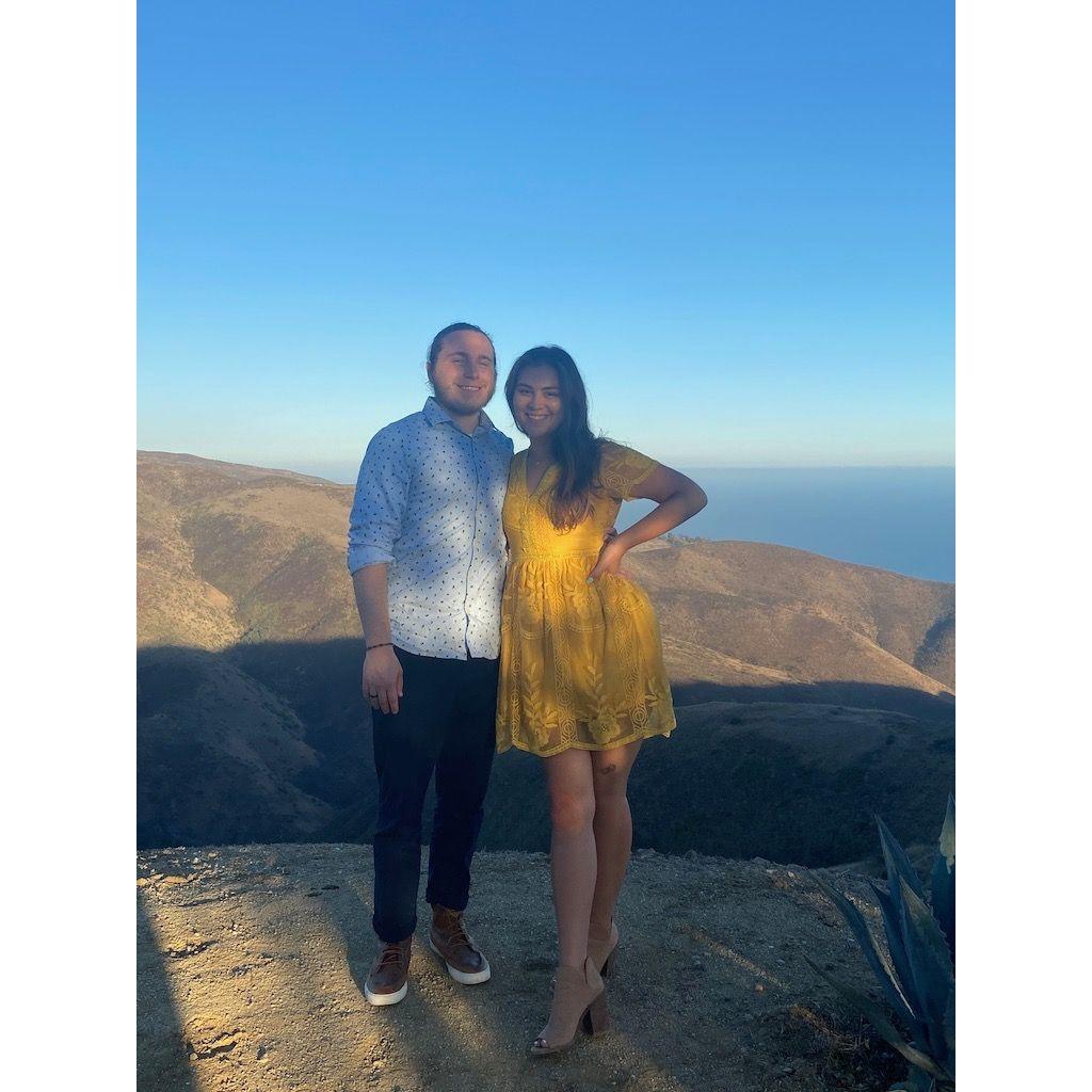 The sky is more blue in Malibu.