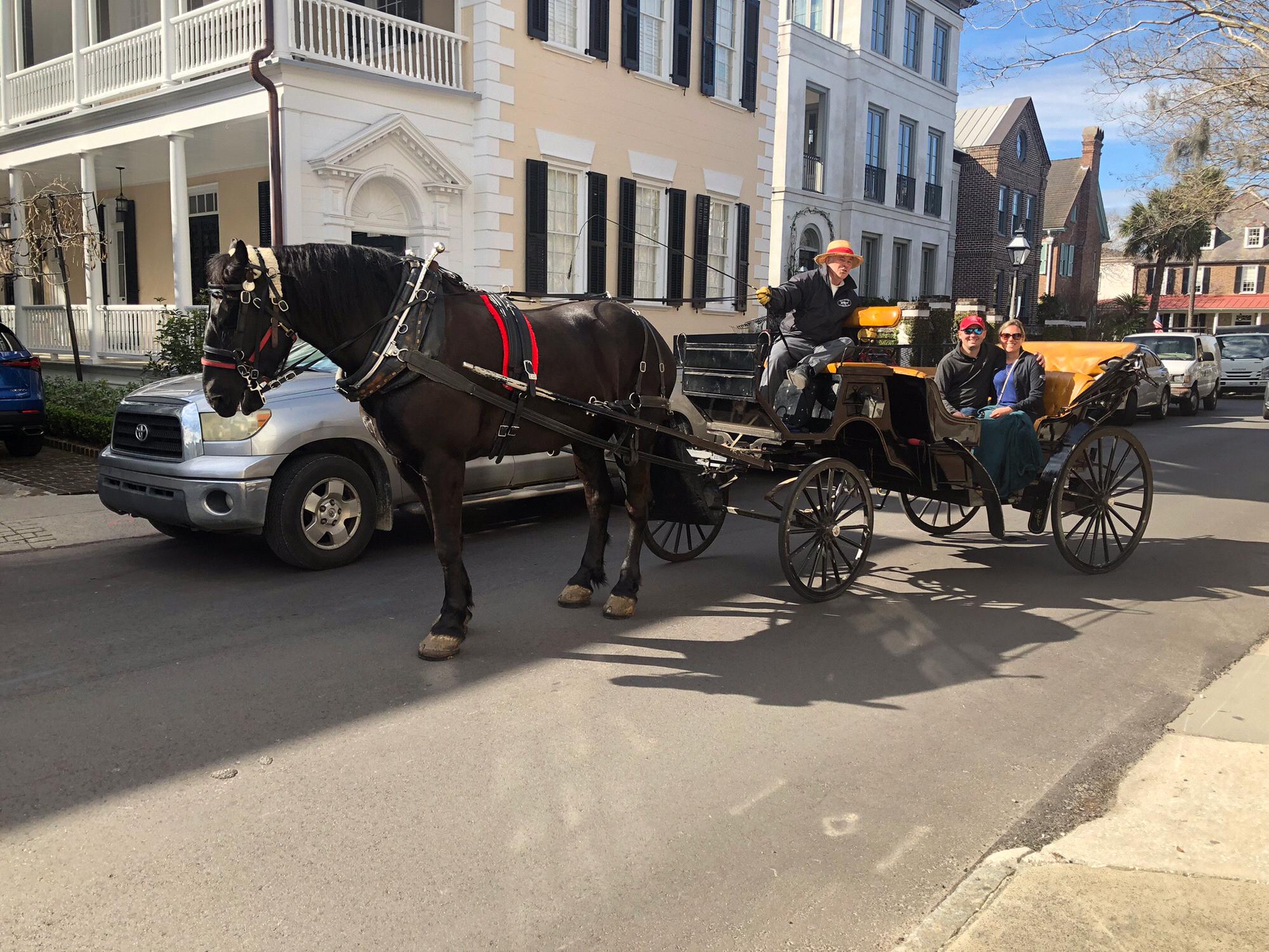 Charleston- where Bill finally popped the question 💍❤️
