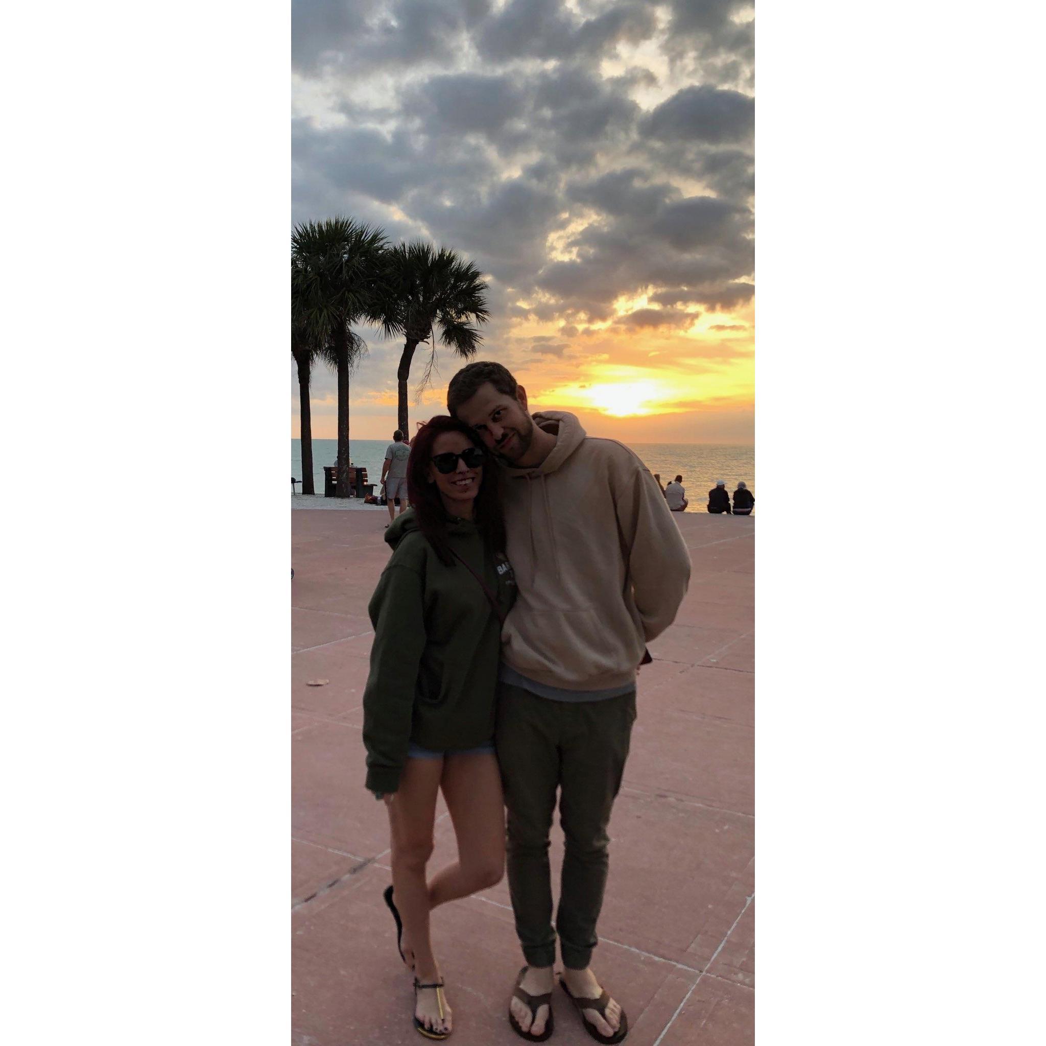 St. Pete // Pass-A-Grille beach sunsets.