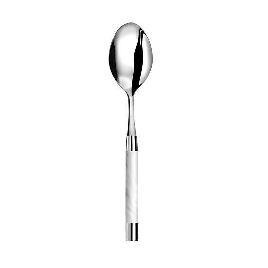 CONTY SERVING SPOON | WHITE