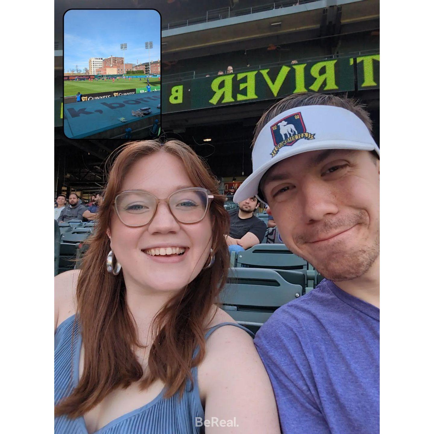 Our second date the day after our first date