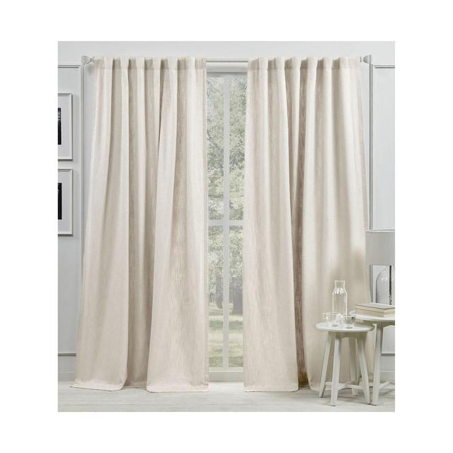 Lauren Ralph Lauren Vienna Light Filtering Back Tab Rod Pocket Curtain Panel, 54" x 84"