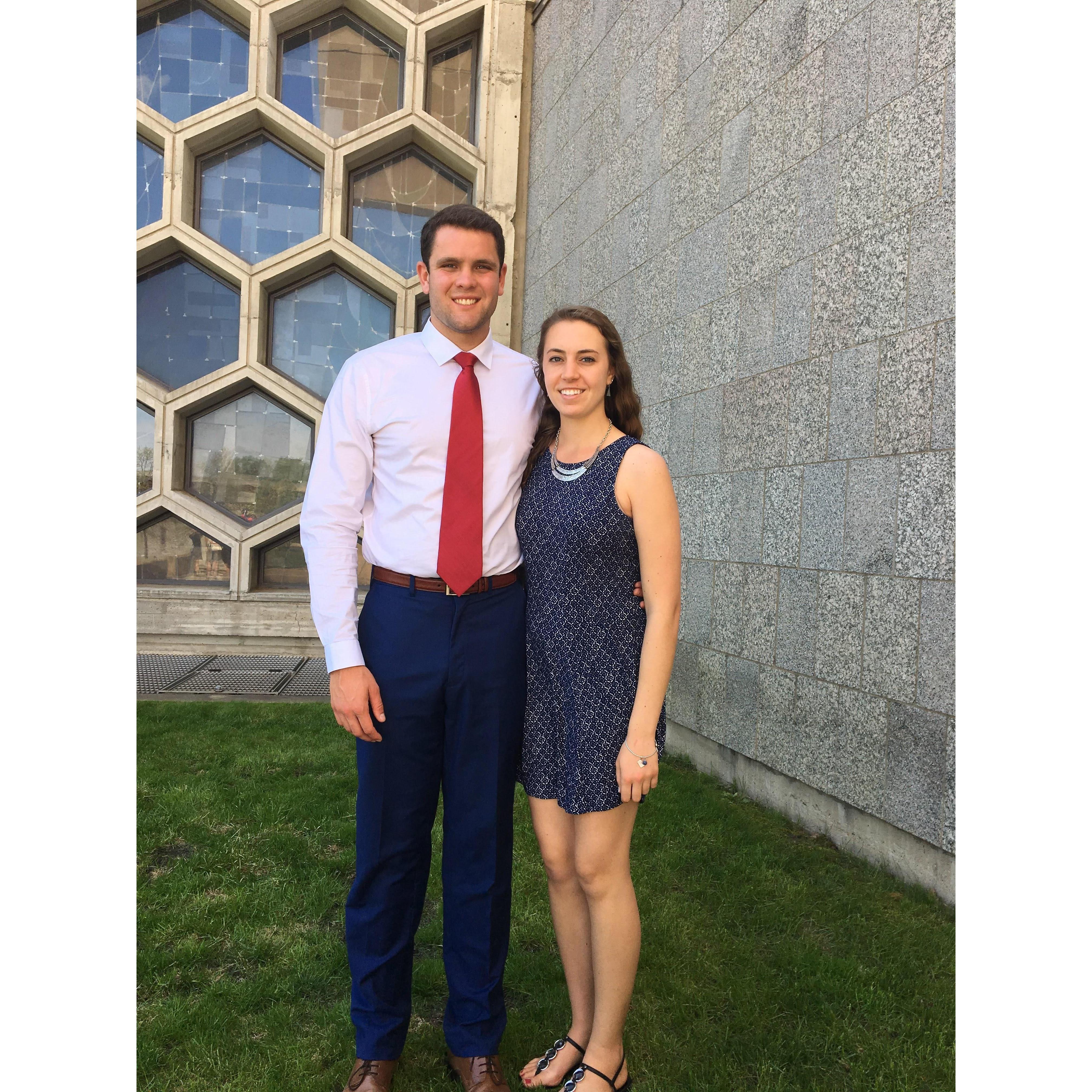 Tim's graduation from SJU