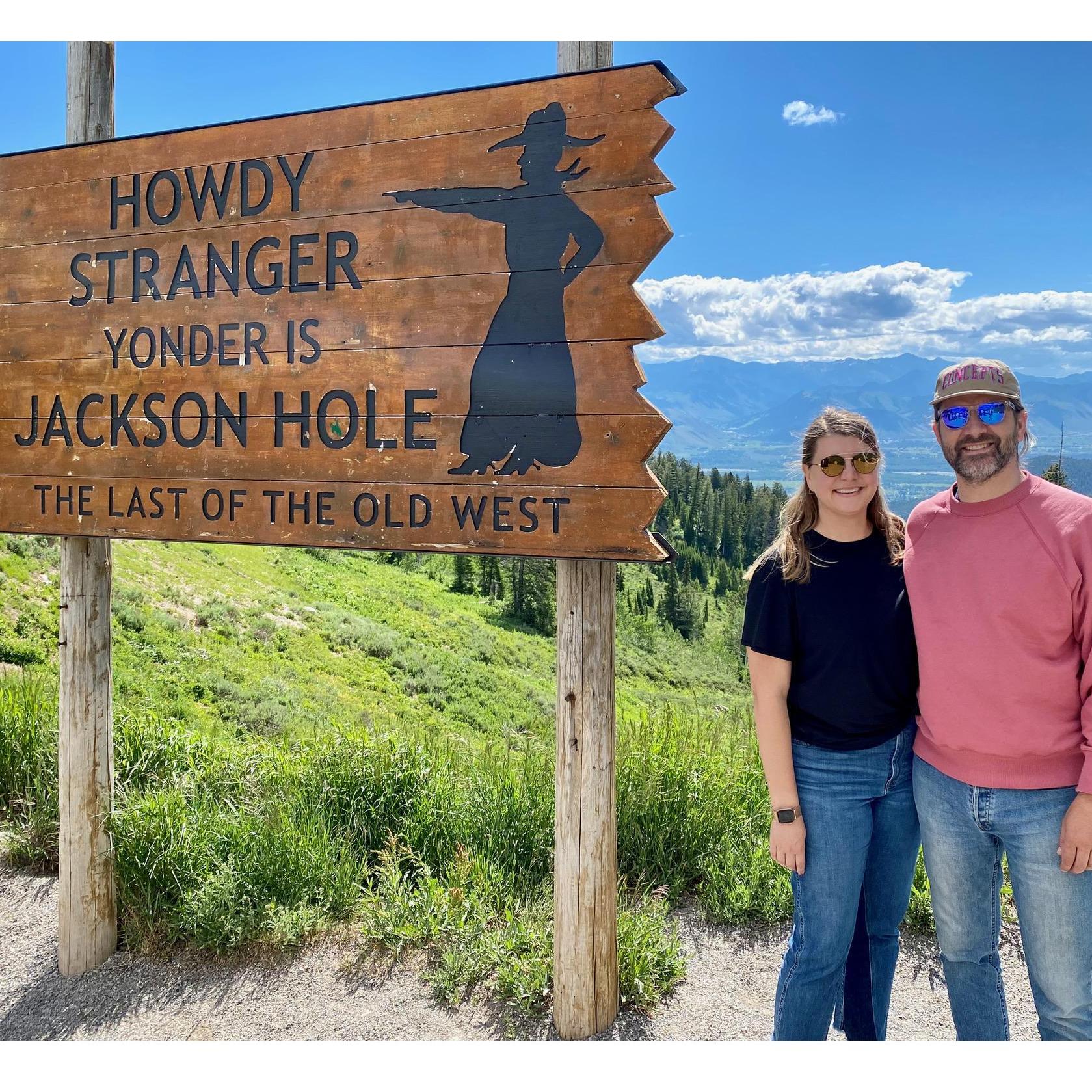 Family reunion in Jackson Hole 2021