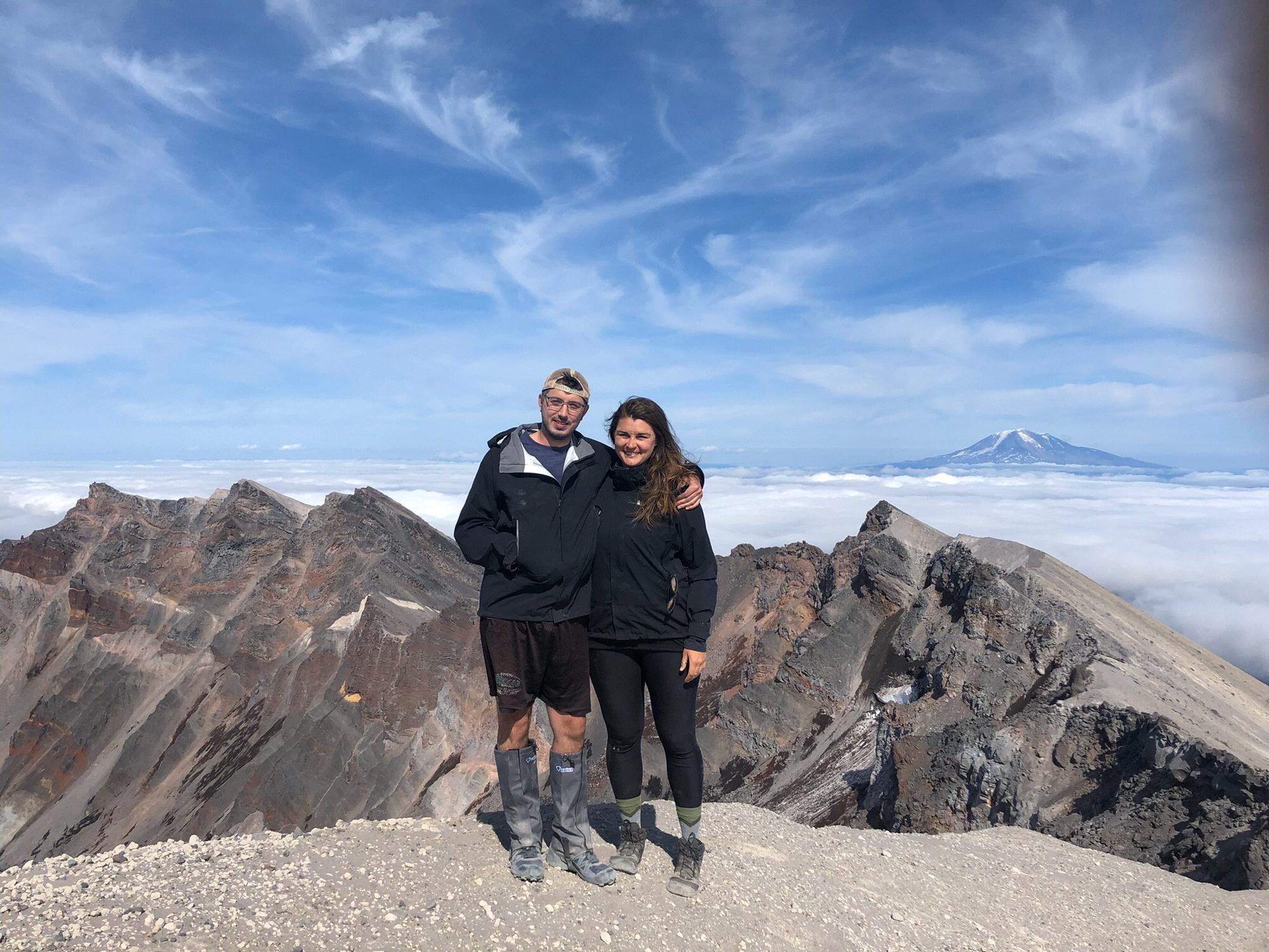 Summit of Mt. St. Helens 8/2019