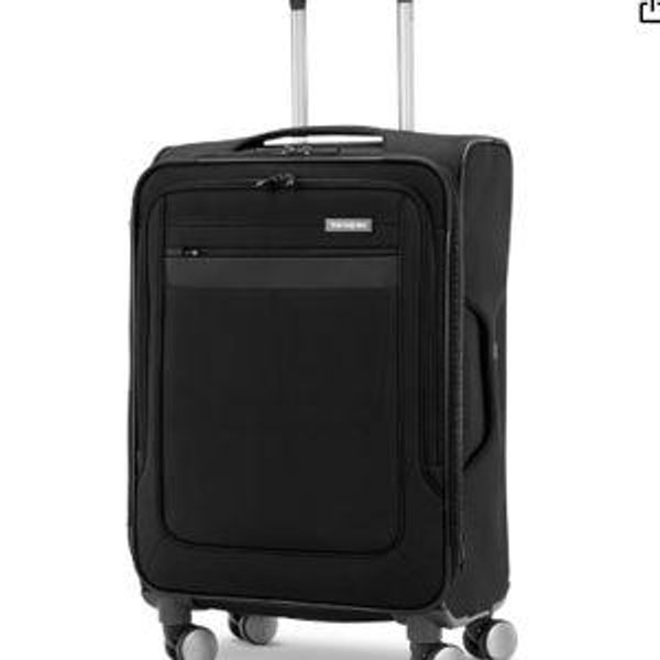 Samsonite Ascella 3.0 Softside Expandable Luggage with Spinner Wheels, CO EXP Spinner, Black