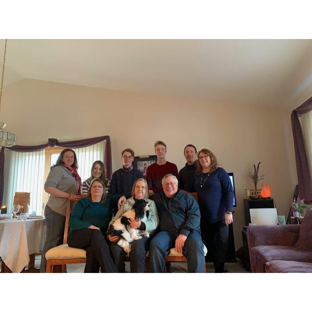Christmas with Nana Vi and Aunt Dawn