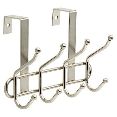 Over-The-Door Quad Hook - Satin Nickel - Room Essentials&#153;