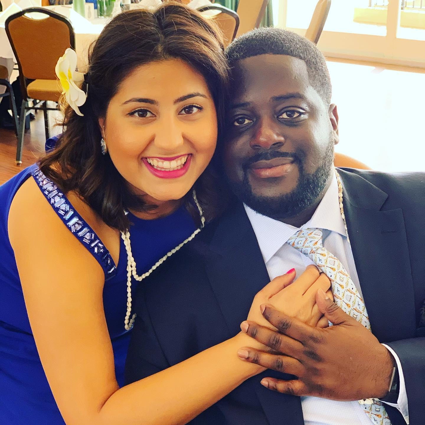 Our first travel together was to a friend's wedding in Hawaii, November 2019
