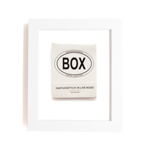 Matchbook Diaries - The Chicken Box (White Frame)