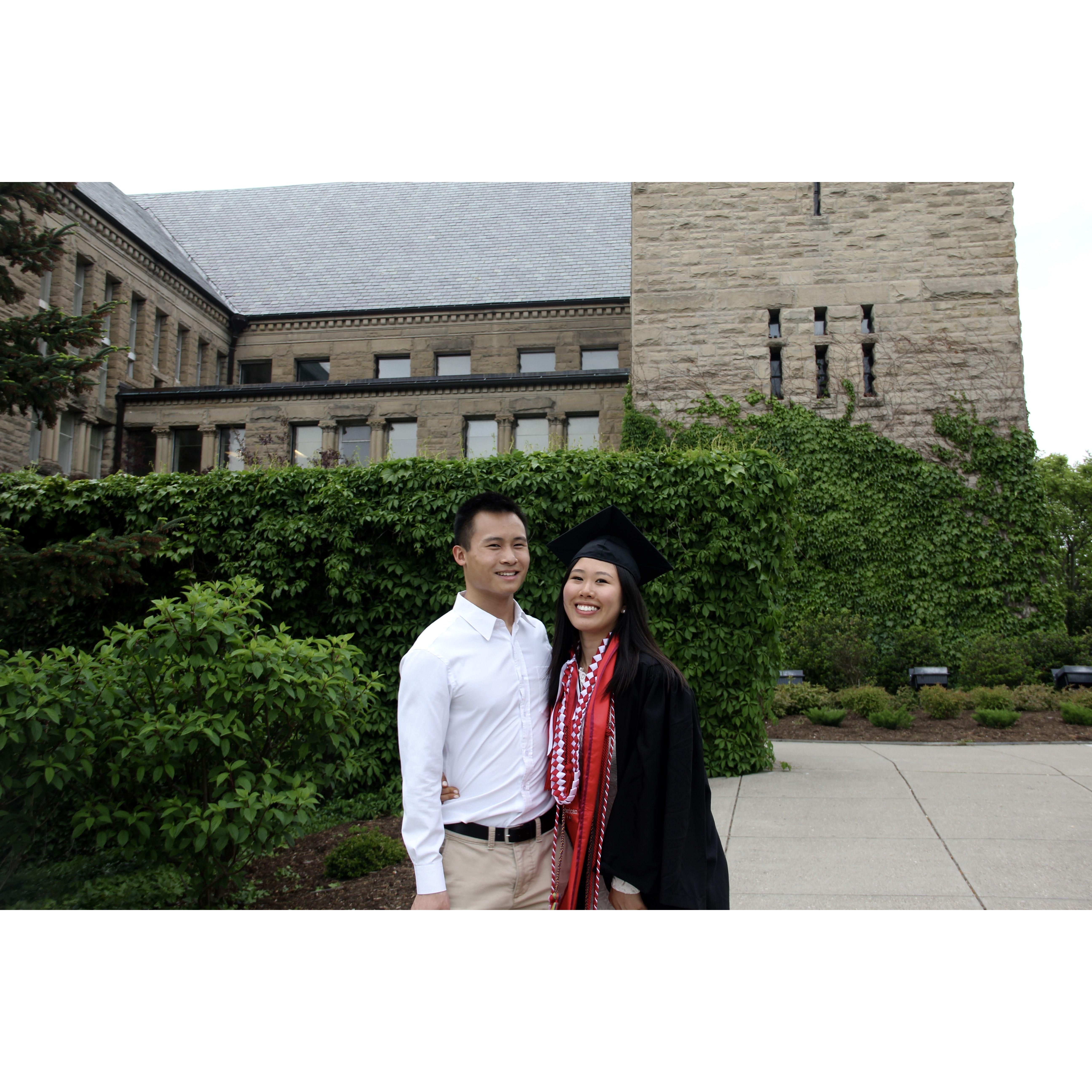 May 2019 - Michelle's graduation from Cornell