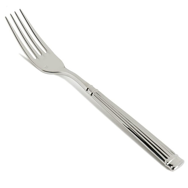 Fortessa Doria 18/10 Stainless Steel Flatware Serving Fork, 10-Inch