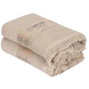 Micro Waffle XL Bath Bundle - 2 Pack -Sand | Sand Cloud