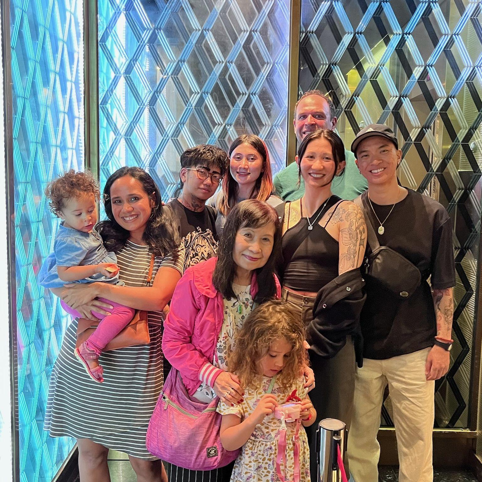 Jaycee met Ahn's family in Hong Kong, including her grandma (before she passed in 2025).