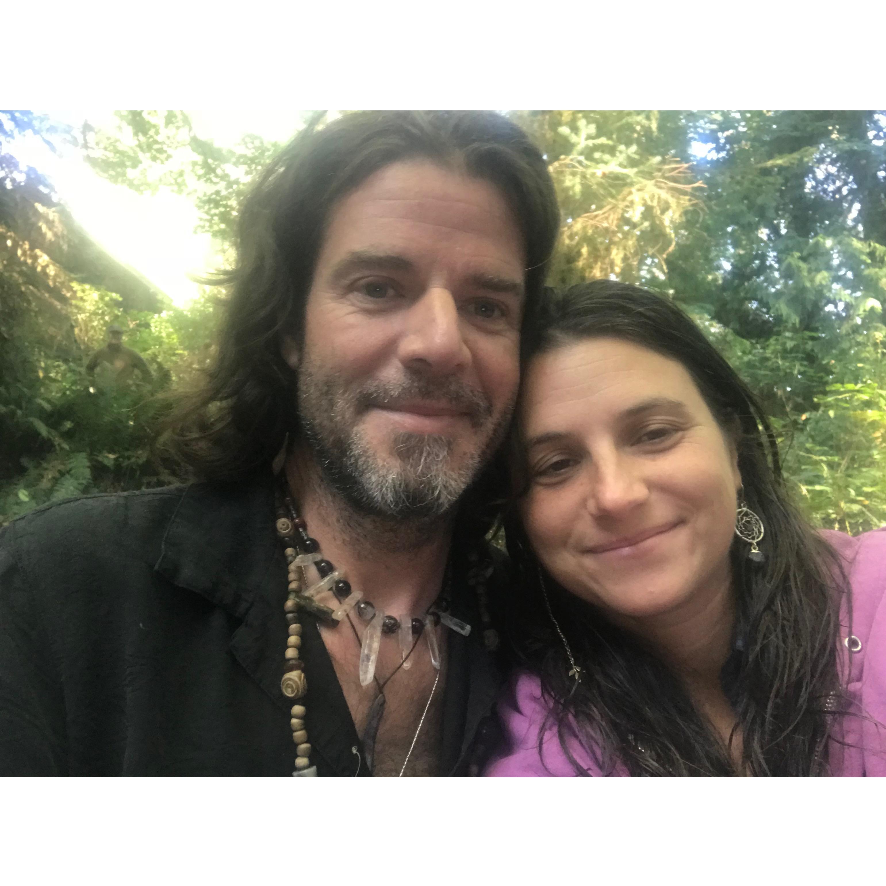 Camping in the Hoh Rain Forest