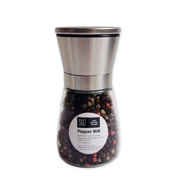 SALT™ Pepper Grinder in Stainless Steel