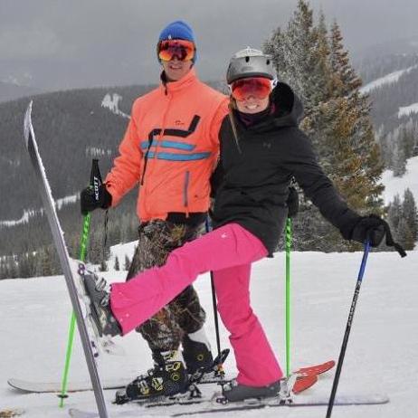 Skiing like Royalty in the back bowls at Vail!