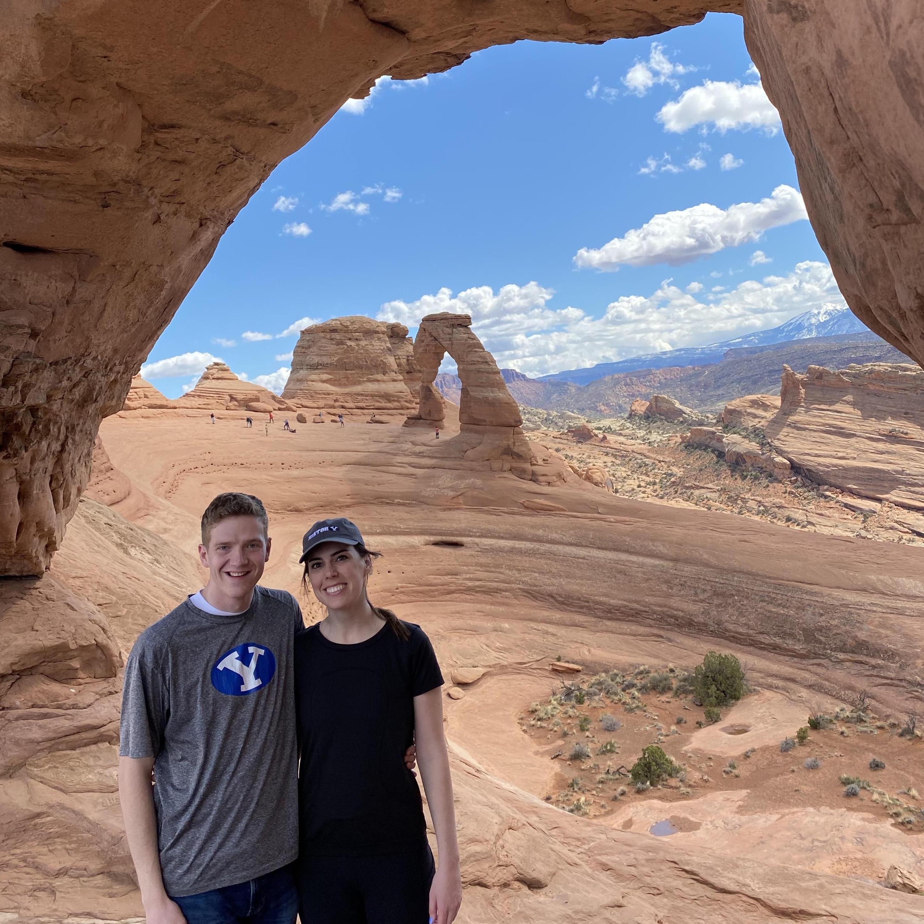 Arches National Park when the parks were open to encourage social distancing (March 2020)