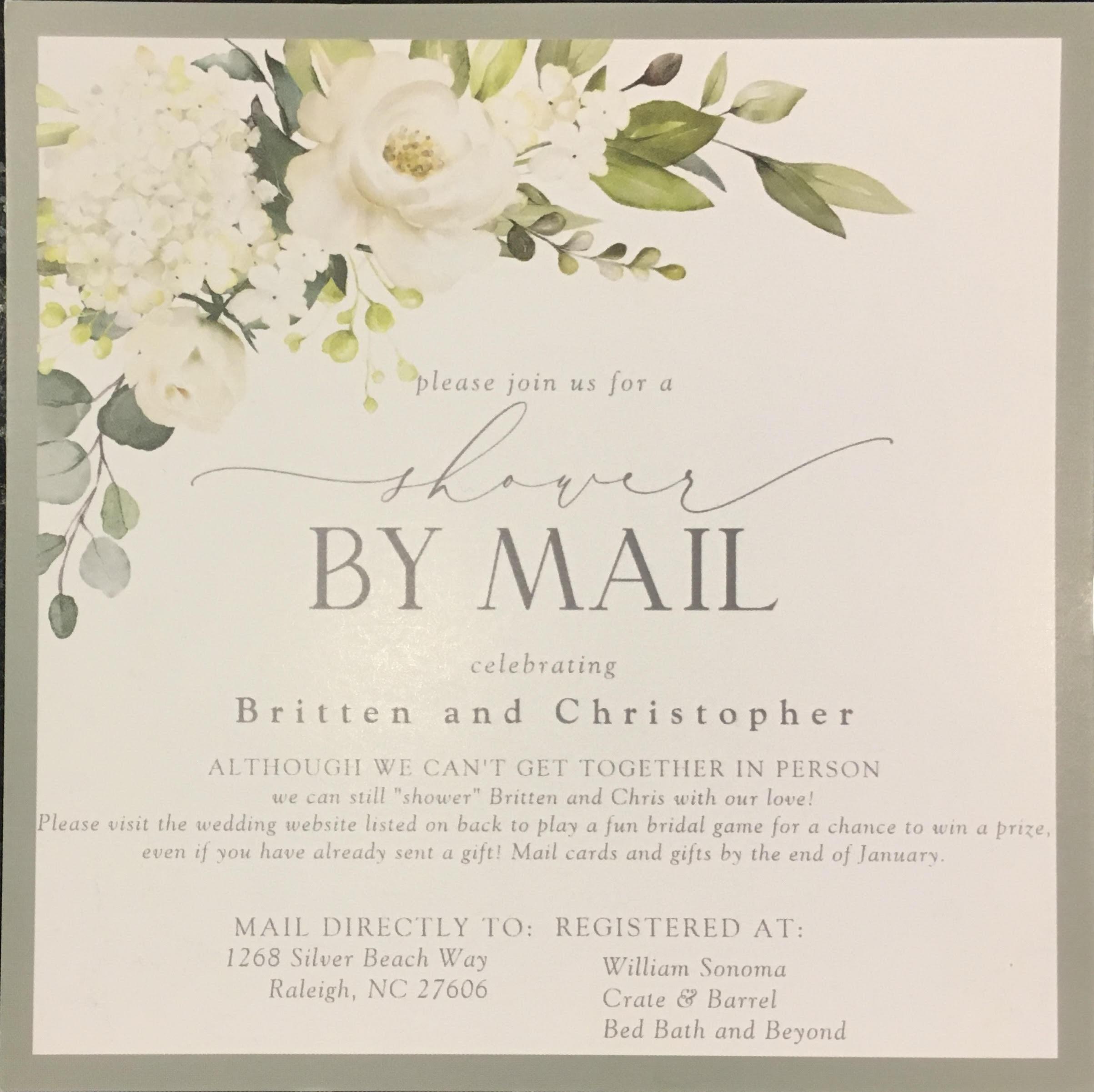 The Wedding Website of Britten Rose Creasor and Christopher Joseph Madia