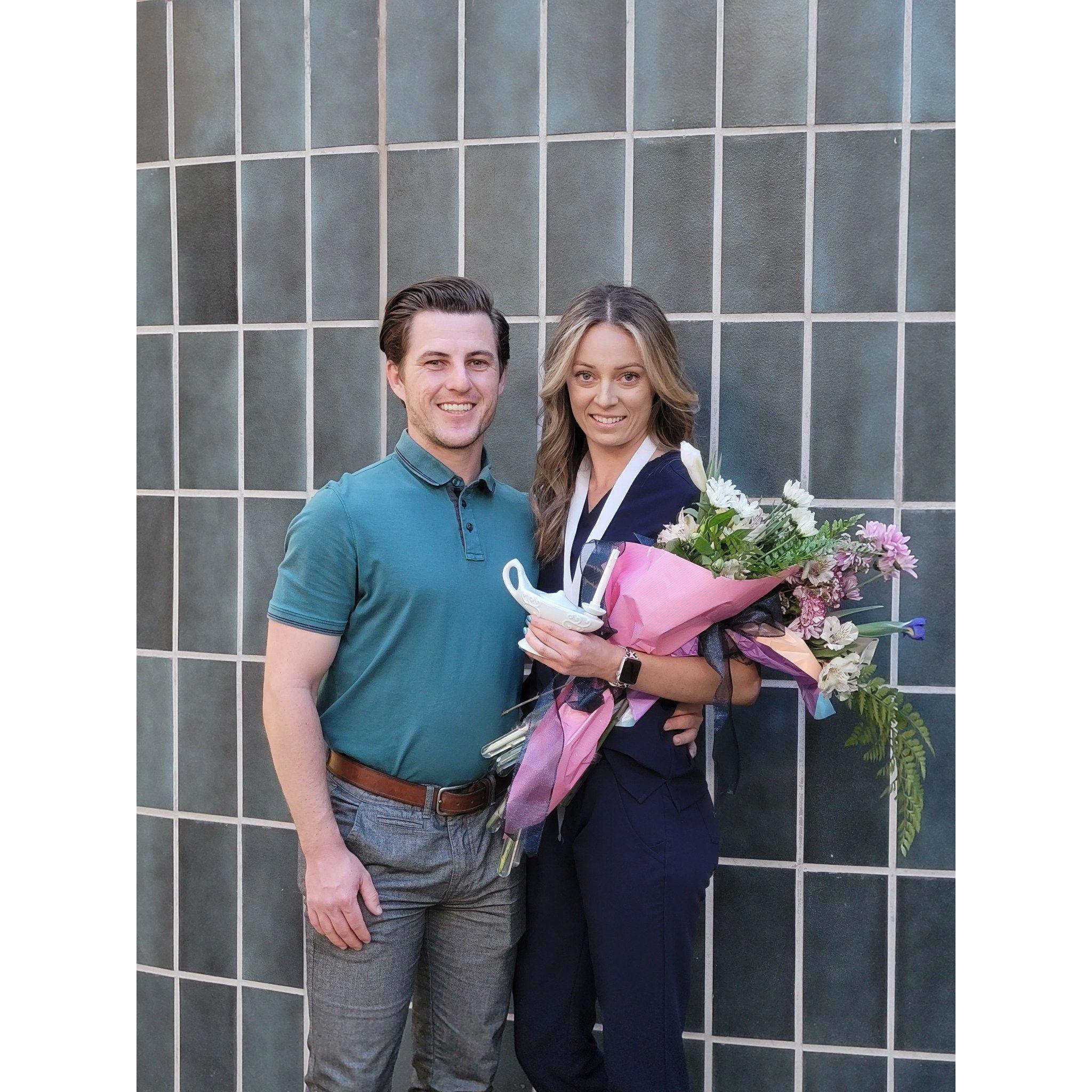 My nursing school pinning ceremony at Carrington College on April 22, 2022!